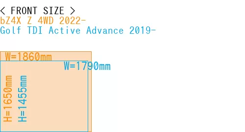 #bZ4X Z 4WD 2022- + Golf TDI Active Advance 2019-